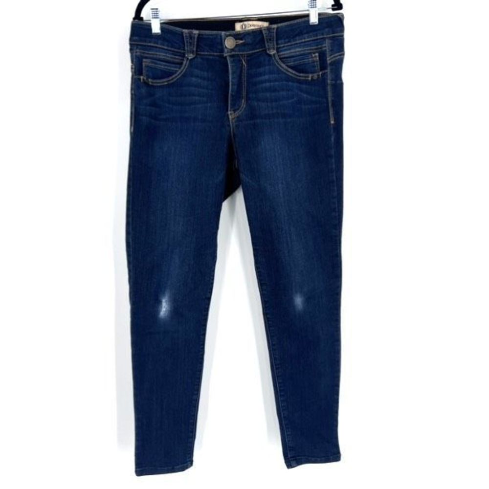 Democracy AB Solution Women's Blue High Rise Ankle Jeans Size 12